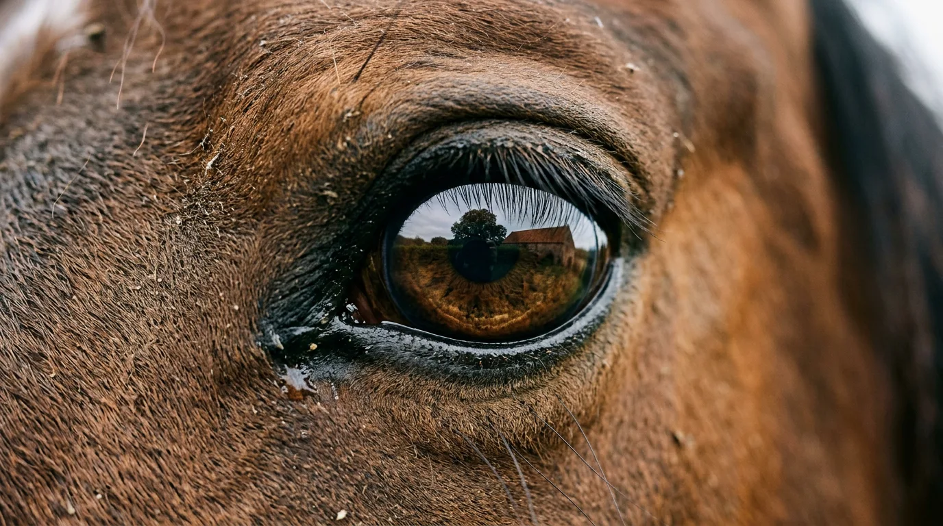 Un regard de cheval, Écurie de Contrevoz, Contrevoz
